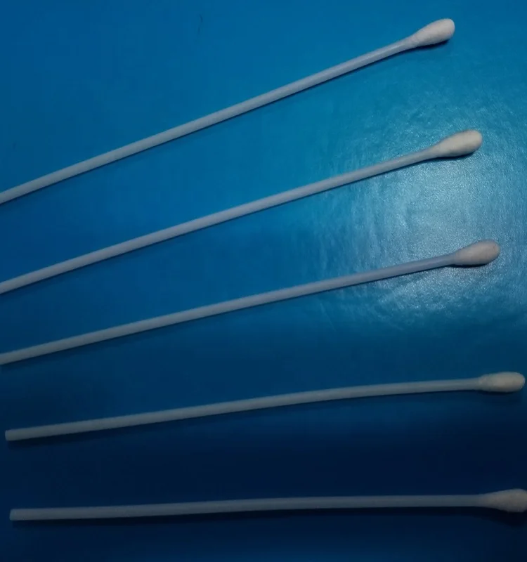 OEM Disposable Sterile Cotton Swab Stick for Treating Wounds Cotton Buds with PP Handle