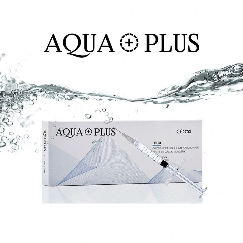 
CE Certificated Cosmetic Filler Hyaluronic Acid Derm Prefilled Syringe with Two BDDE Needles 