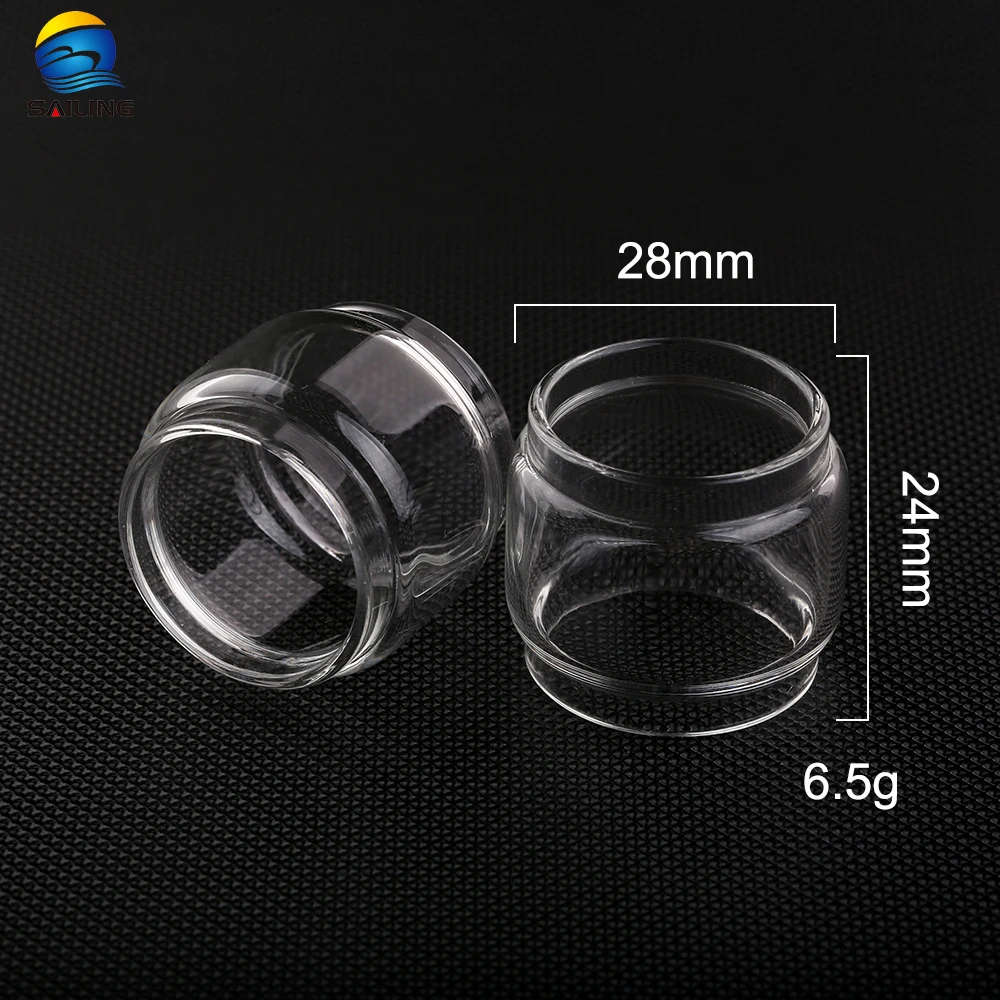 2018 Newest Ecig Accessory Glass Tube Vape Tank Replacement Glass Tube