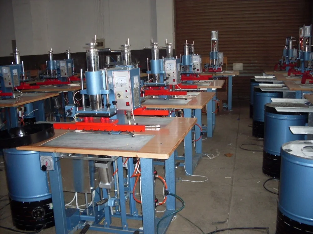 Double head economic type RF plastic welding machine