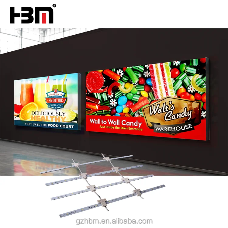 Высокое качество баннер алюминиевого сплава безрамное освещения led рекламный щит для рекламы световой короб