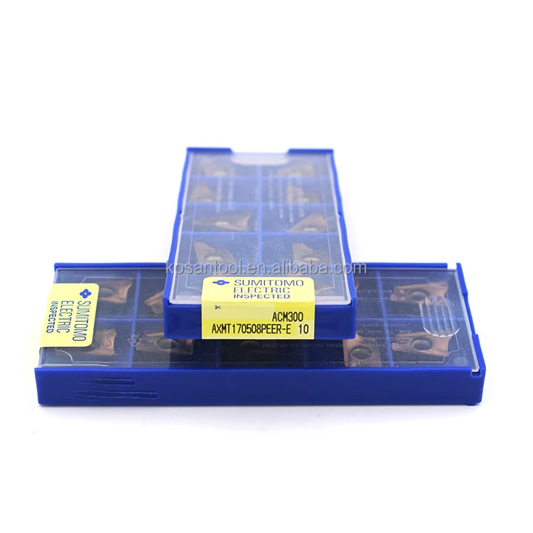 Sumitomo carbide inserts cnc cutting inserts milling inserts AXMT170508PEER-E ACM300