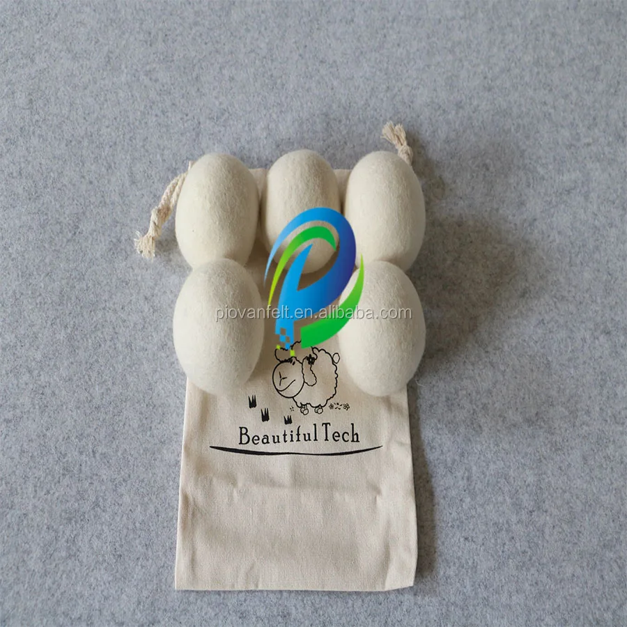 100%Eco-friendly Handmade Nepal Wool Felt Laundry Dryer Balls