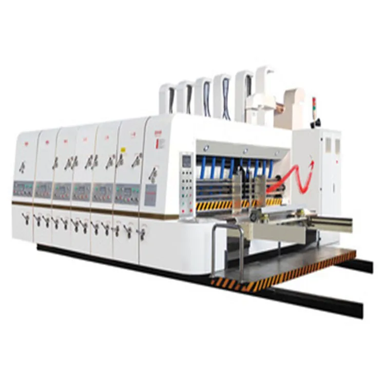 
Corrugated cardboard caton box making Machine/High Speed Flexo printing slotting Die-Cutting Machine 