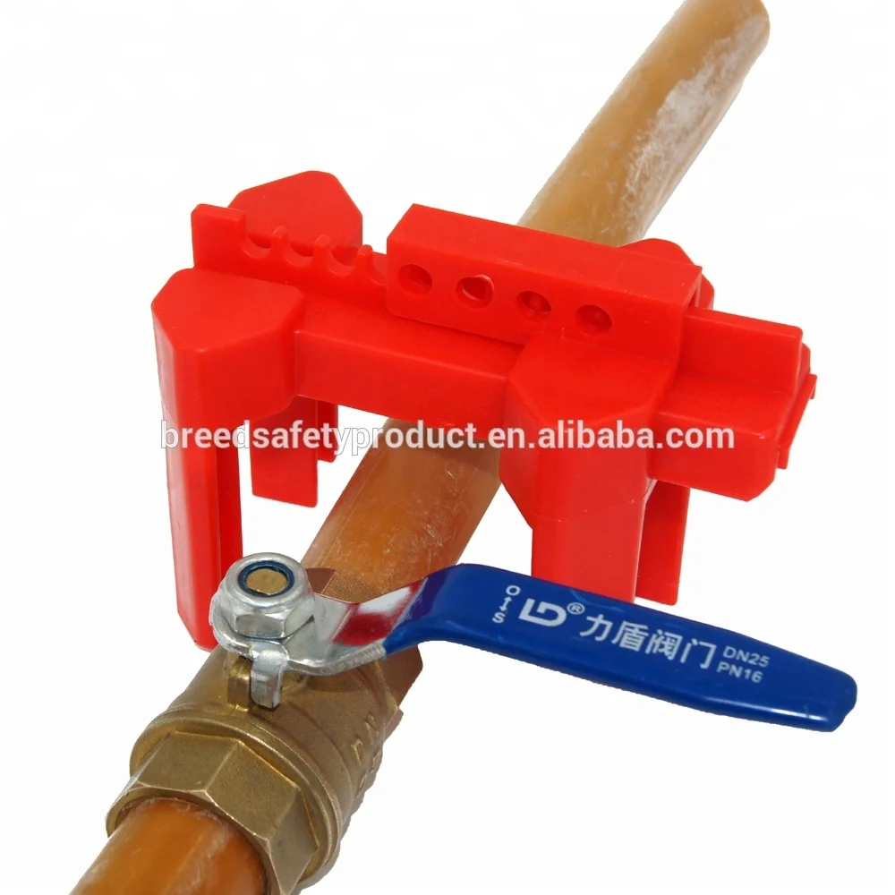 BREED LOTO Adjustable Ball Valve Lockout Lock Device