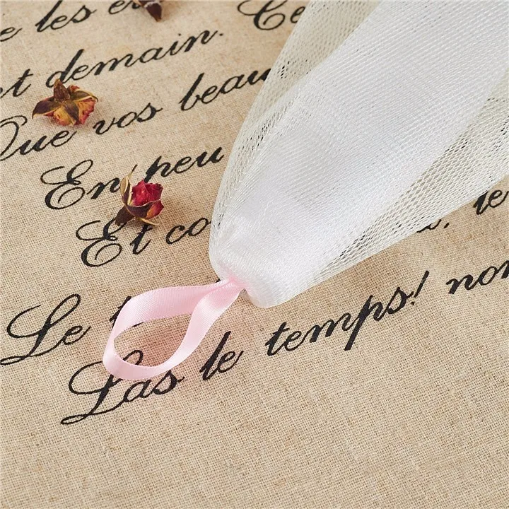 Foam net facial cleanser PE net for facial cleansing& Body soap net A07