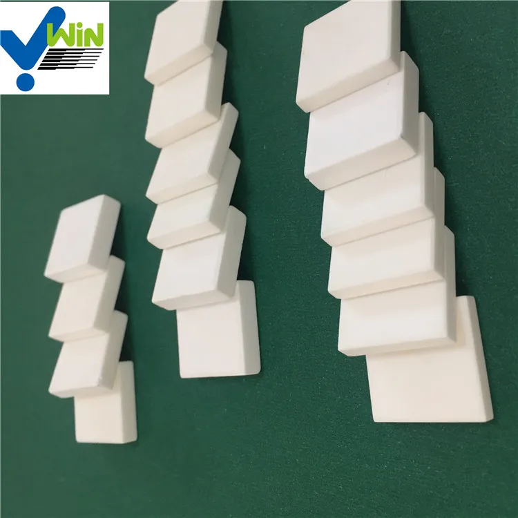 20*20*4mm 92%  white alumina mosaic prices hs code alumina lining ceramic lining alumina ceramic sheet with wear resistance