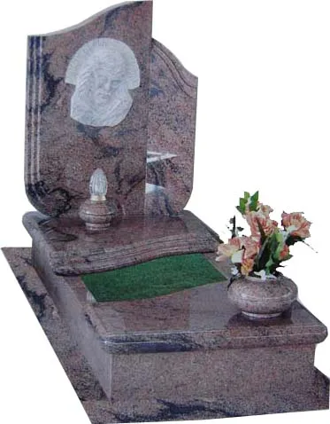 Granite tombstone in various colors and style