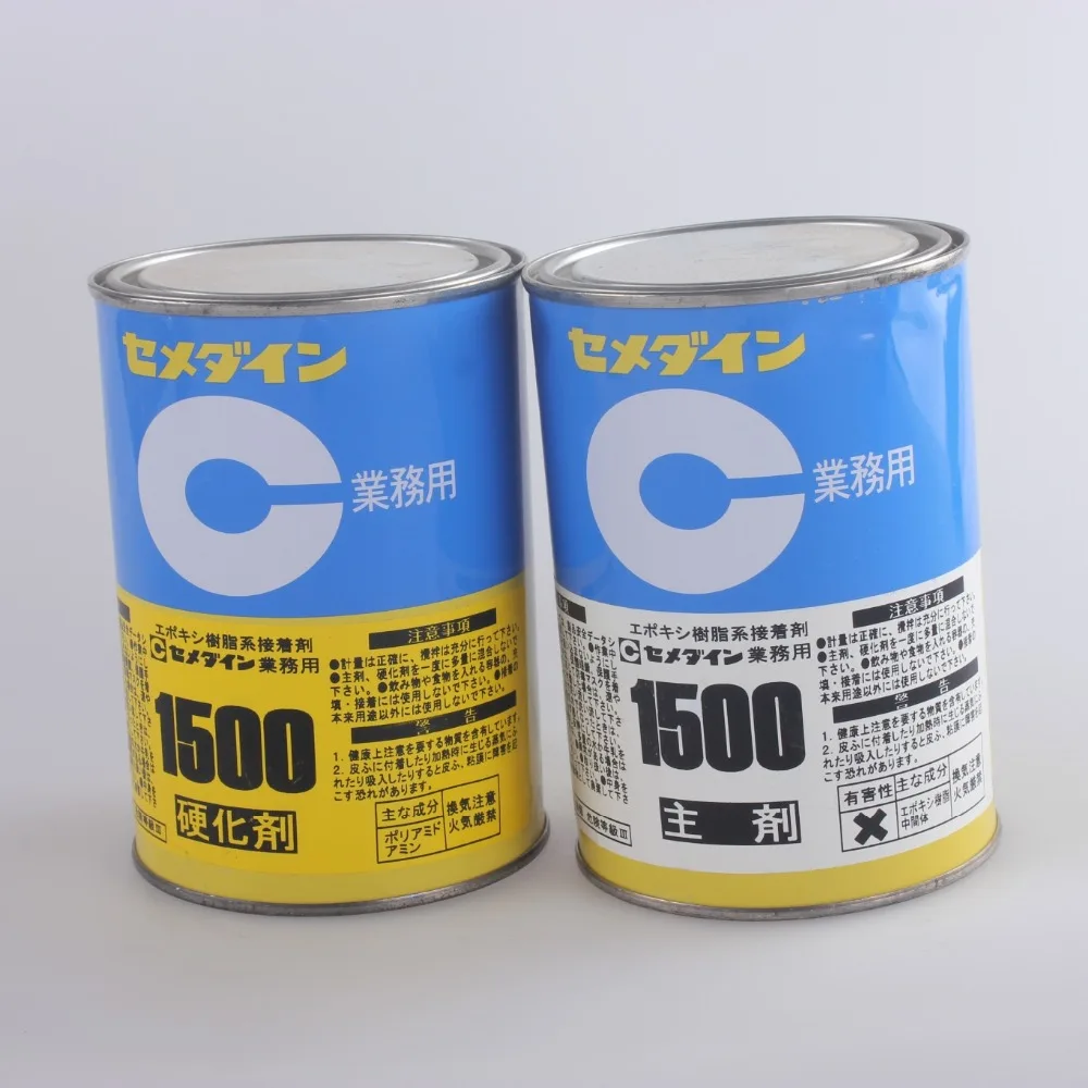 Эпоксидная смола Cemedine EP008 быстрый клей для дерева и