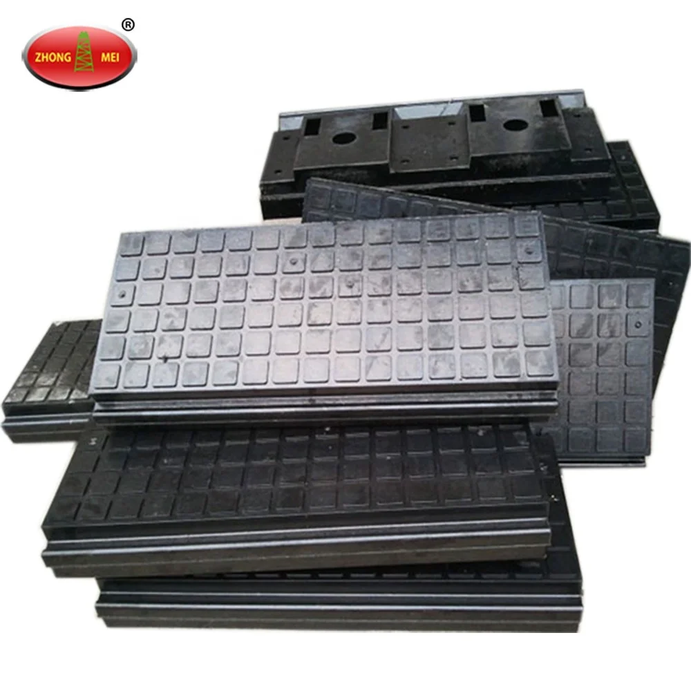 Railway Level Crossing Rubber Buffer Plate