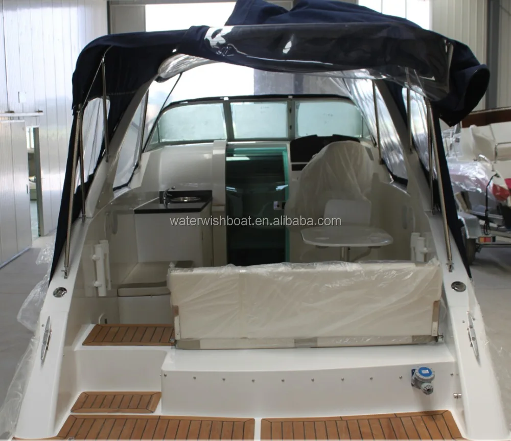 Водонепроницаемая кабина из стекловолокна QD 27 футов