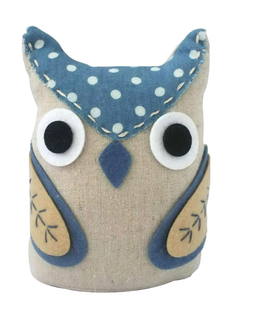 Animal fabric door stop decor