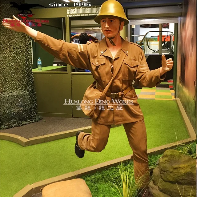 Customize Popular Cartoon Character Life Size Fiberglass  Statues