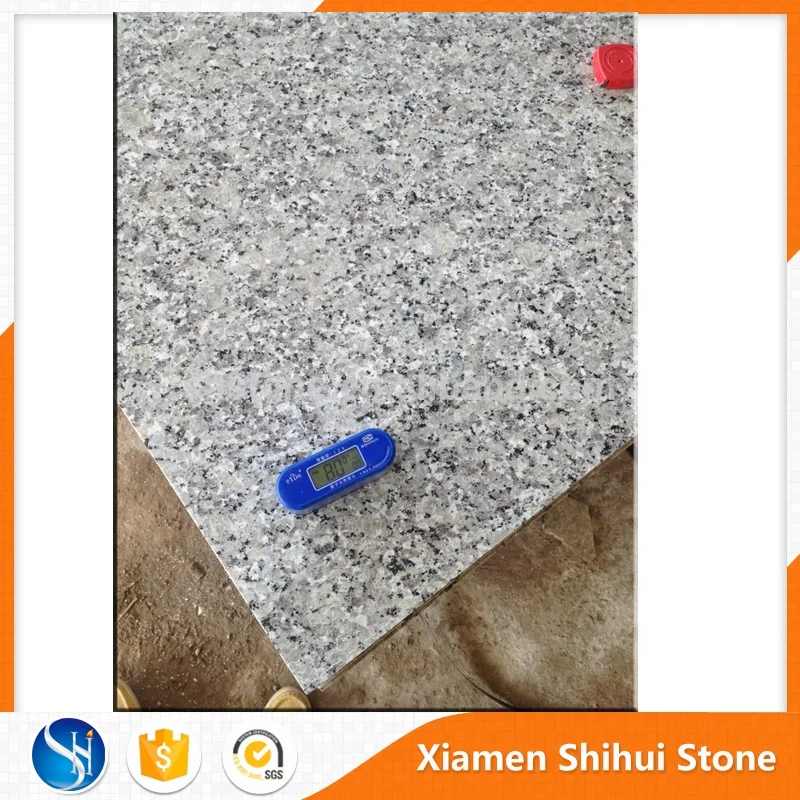 SHIHUI G439 Flower Misty Bianco White Grey Granite Stone for Flooring Tiles