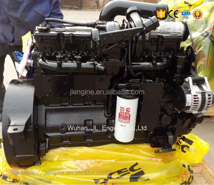 Поставка с китайской фабрики 6 цилиндр 8.9L 6LTAA8. 9-C340 239KW дизельный двигатель в сборе