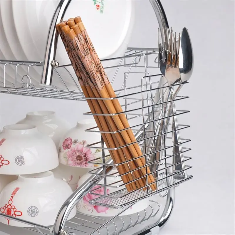 Kitchen Wall Dish Racks 304 Stainless Steel Dish Rack