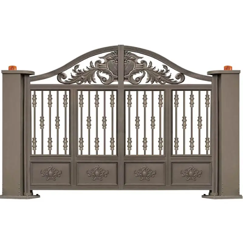 CBMMART Cheap Modern House Wrought Iron Main Gates Designs Simple Gate Design