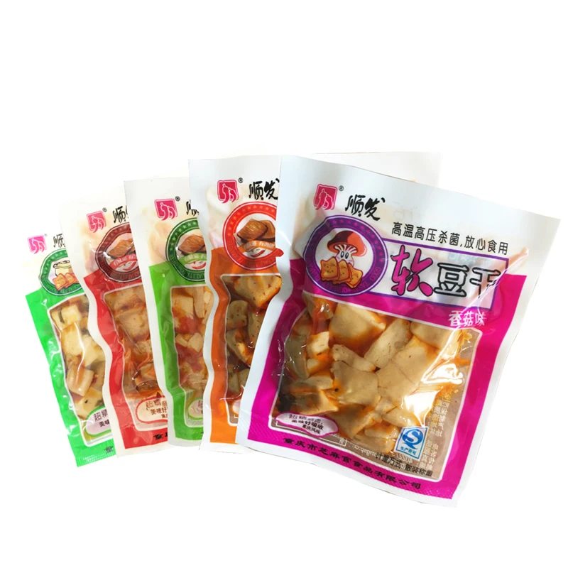 
Soybean Shiitake Mushroom 1000g Chinese Snack Food Dried Tofu Flavor 