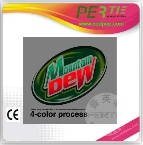 led screen advertising display indoor digital display epaper for indoor EPD pop advertising design for 2014