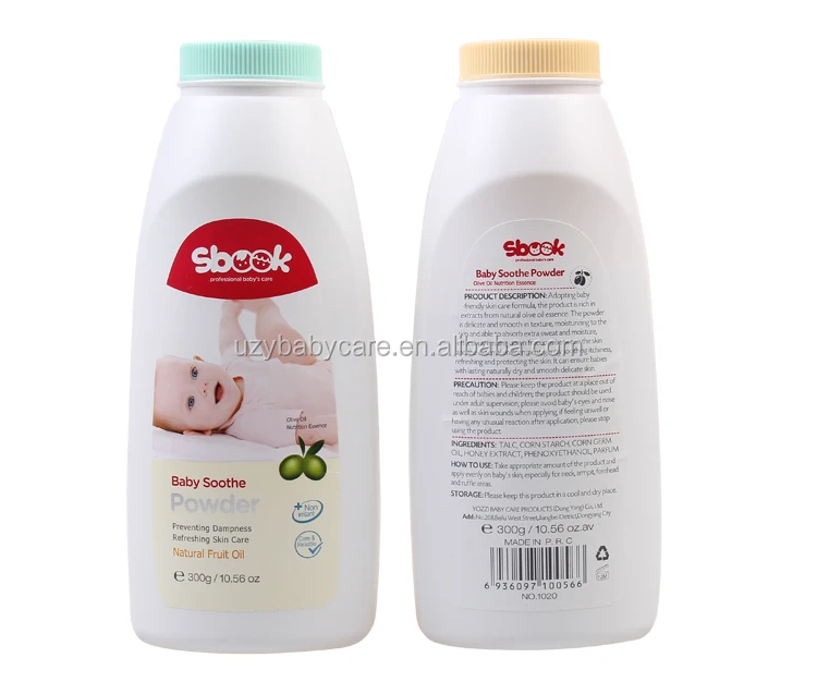 2020 new style Baby Diaper Rash Powder Baby Talcum Powder with private brand.