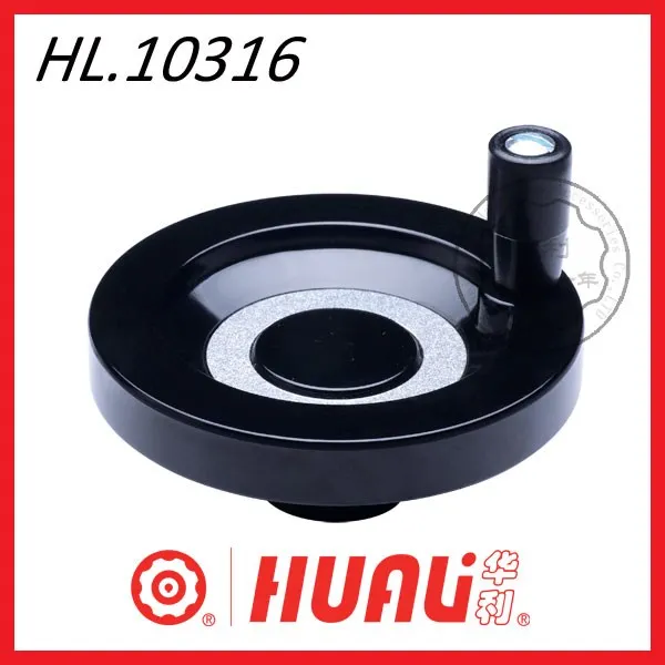 HL.100306 12x100mm Plastic Lathe Milling Machine Inside Ripple Hand Wheel