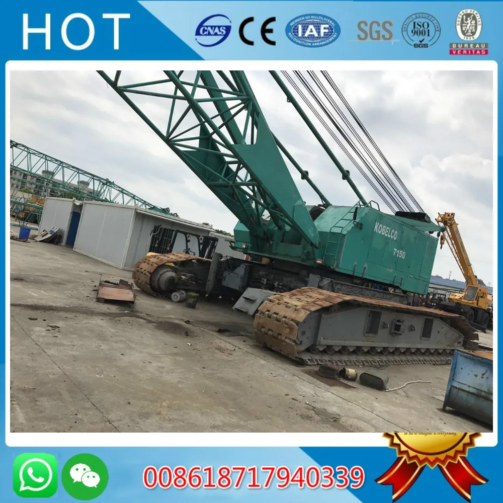 Гусеничный кран Kobelco 150 5170 тонн для продажи, высококачественный гусеничный кран Kobelco 100t 5100 для продажи