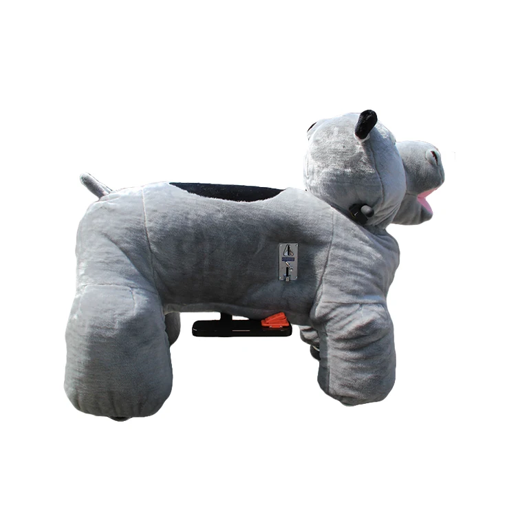 Hippopotamus walking riding animal moving toys zoo rider
