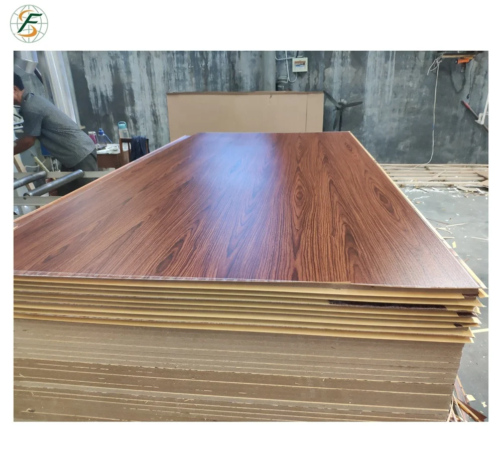 High Quality 18mm 16mm 15mm 12mm 9mm Thick Melamine laminated mdf board price in sri lanka and malaysia market