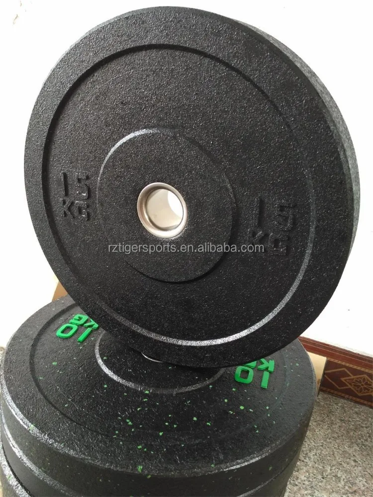 Цвета крапинок привет-temp с прорезиненным бампером диск для поднятия тяжестей