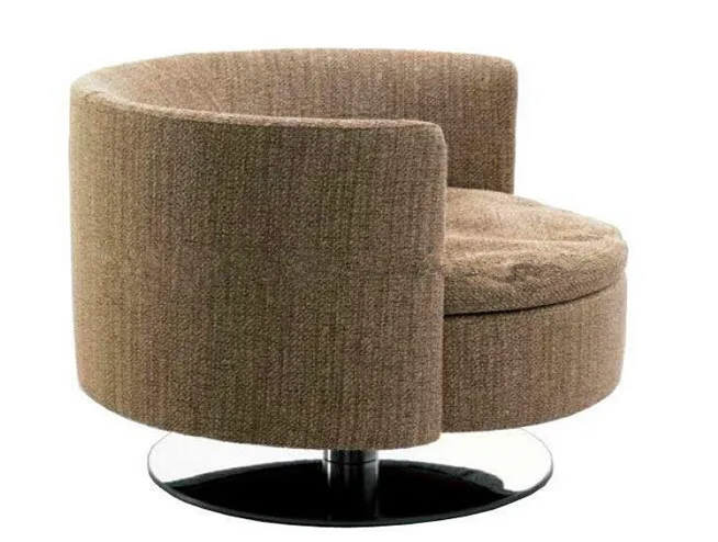 Manufacturer Supply 6 Inch 160mm 2.3 Thickness Black Half Of Ball Auto Swivel Turntable / Memory Return Swivel Plate