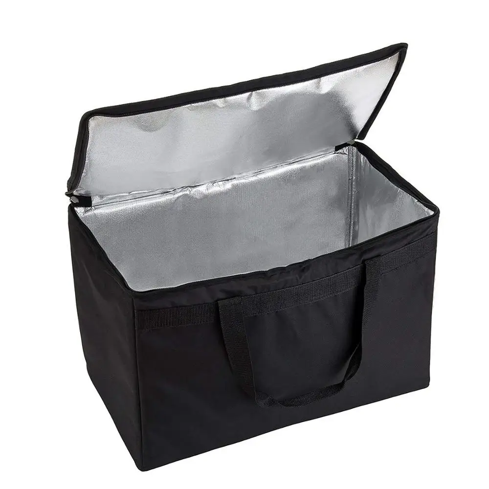 Commercial Insulated Food Delivery Bag XXL - Waterproof Delivery Bag For Hot Food Delivery