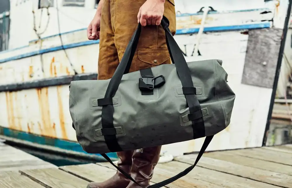 Large Dry Duffle provides water-tight protection on long trips