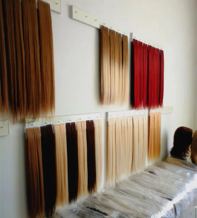 
wholesale super double drawn virgin hair Russian hair European human hair extensions double drawn can be dyed to any color 