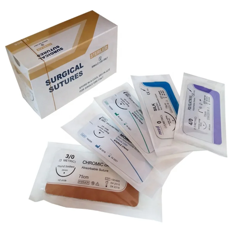 Factory Direct Product Bulk Medical Surgical suture material high quality suture