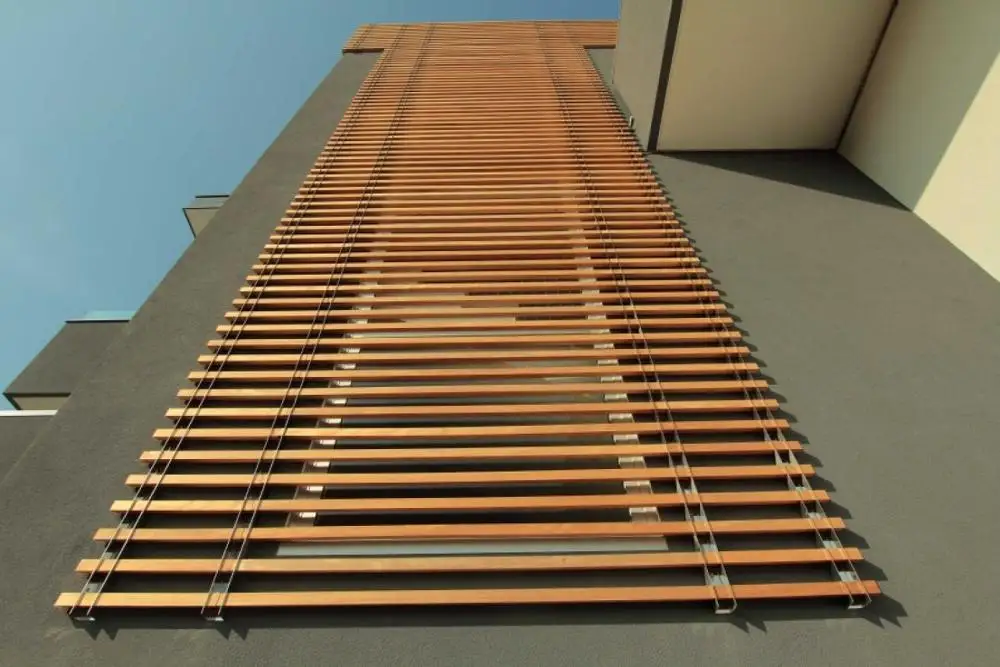 UV Resistance Fireproof Solar Shad Facade & Partition WPC Siding