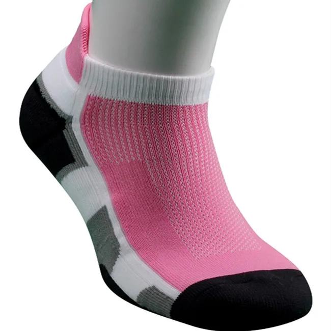 Wholesale New Design Sports Socks 100% Cotton Ankle Socks, Cushion Bottom Mens Soft Cotton Ankle Socks