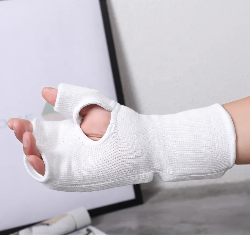 Karate gloves taekwondo sparring mitt martial arts hand pad protector
