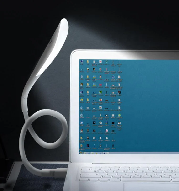 Flexible LED Touch USB Light Ultra Bright 14LEDS Portable Mini USB Led Lamp for Laptop Notebook PC Computer