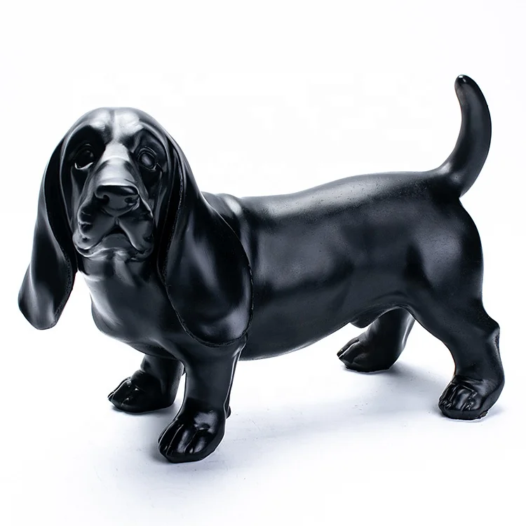 modern western home  wedding decoration ornaments miniature resin dog