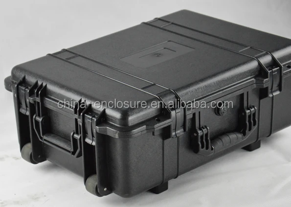China factory waterproof ABS plastic carry case/tool box trolley case