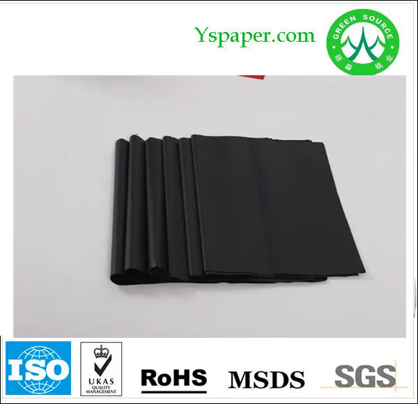 1.5 мм толщиной одна сторона черный серый назад покрытием черная бумага