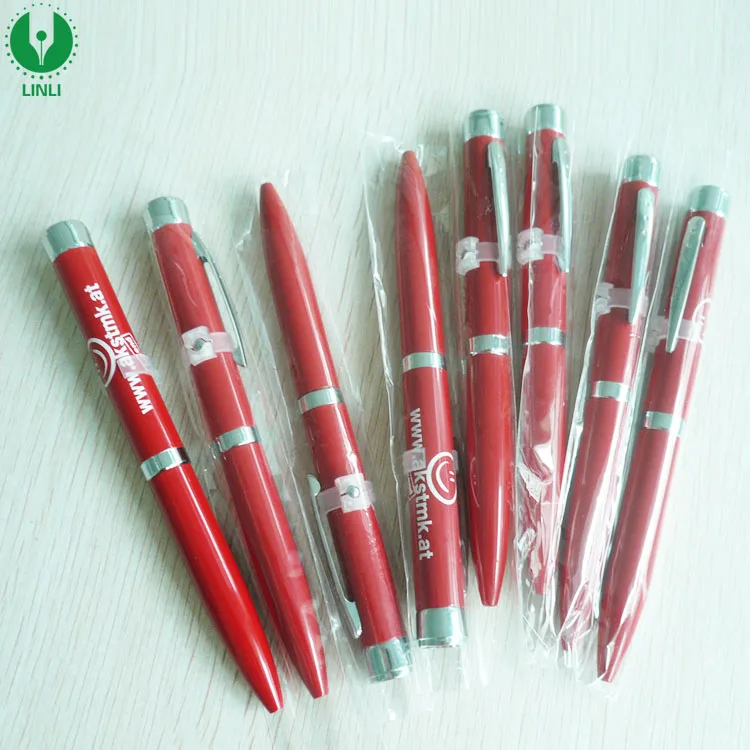 
Metal LED Projector Logo Ball Pen, Light Projector Advertising Ball Pen For Promotion 
