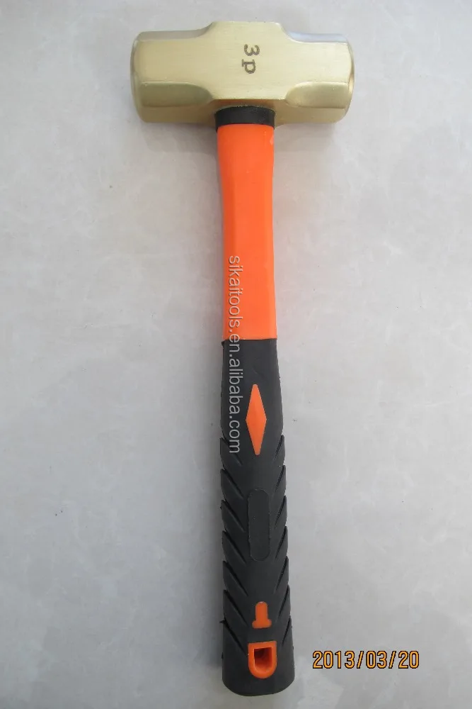 Factory direct sale non sparking hand tools copper sledge hammer