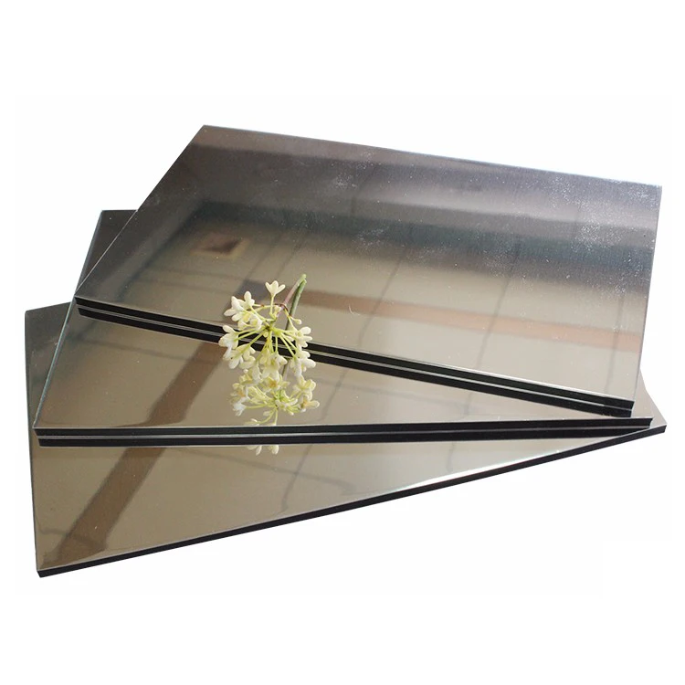 Eco Friendly Main Product Golden Blue Silver Mirror Acp Aluminum Composite Boards
