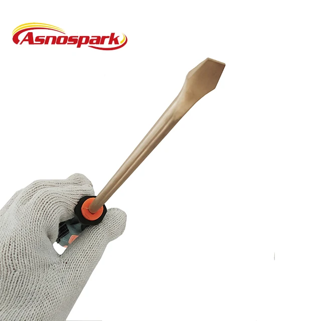 Non sparking beryllium copper alloy flat slotted screwdriver offer ISO9001 certificate
