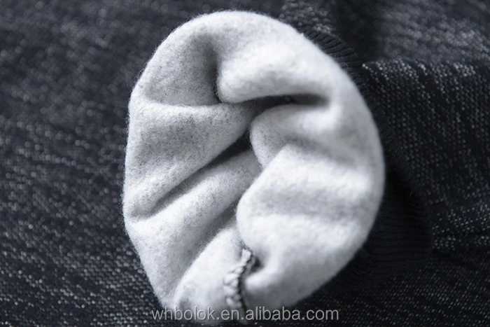 Custom mens hoodies short fur lining pullover printing men sweatshirt