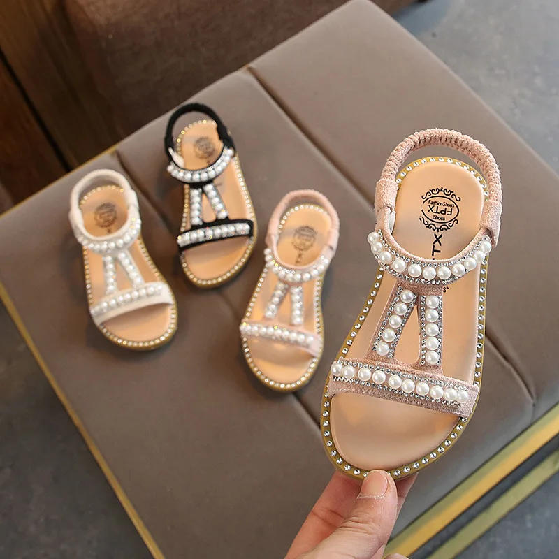 New Arrival Children Latest Fashion Girls Sandals Kids Summer Shoes with soft sole