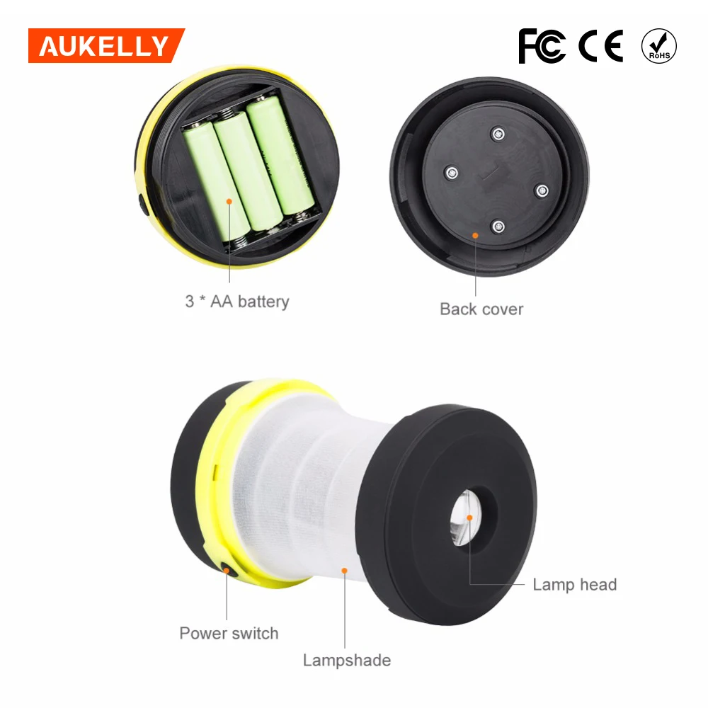 2018 New Product Rechargeable Most Powerful Portable Lamp Led camping lantern with Super Magnet Power Bank