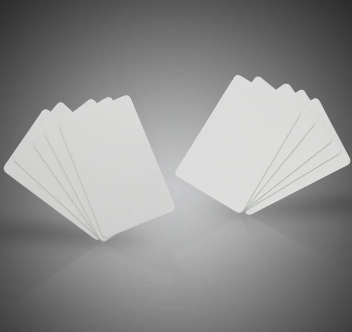 CR80 30Mil White Blank PVC Plastic Cards for Photo ID card printers (DataCard, Zebra, Fargo, Evolis, Magicard, NBS & etc)