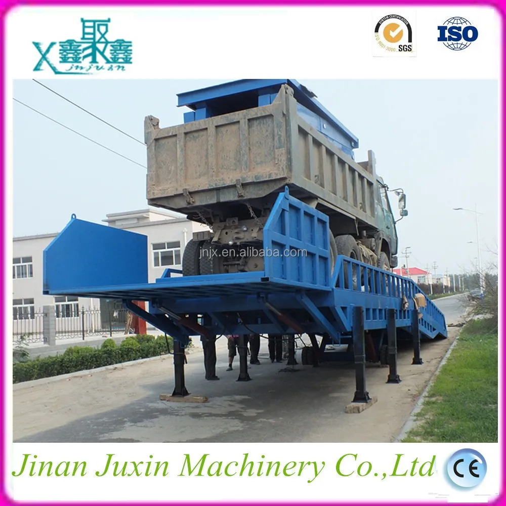 CE mobile heavy duty docking platform with hydraulic jacks